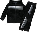 HonestBaby Velour Pullover Hoodie and Zip Sweatshirt Set - Soft