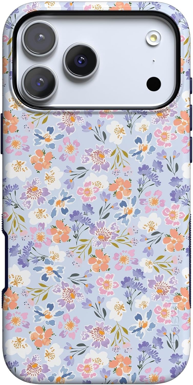 Bold Protective Design Casely iPhone 17 Pro Case Poppy Meadows
