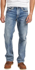Silver Jeans Co. Zac Relaxed Fit Straight Leg Jean - Comfortable are