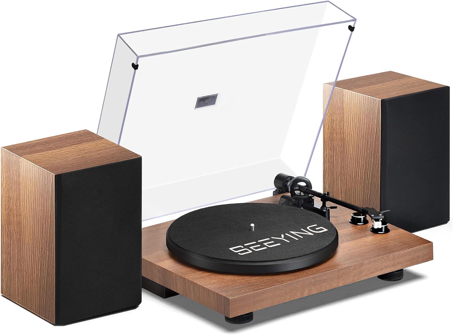 Hi-Fi Vinyl Bluetooth Turntable + 36W Speakers