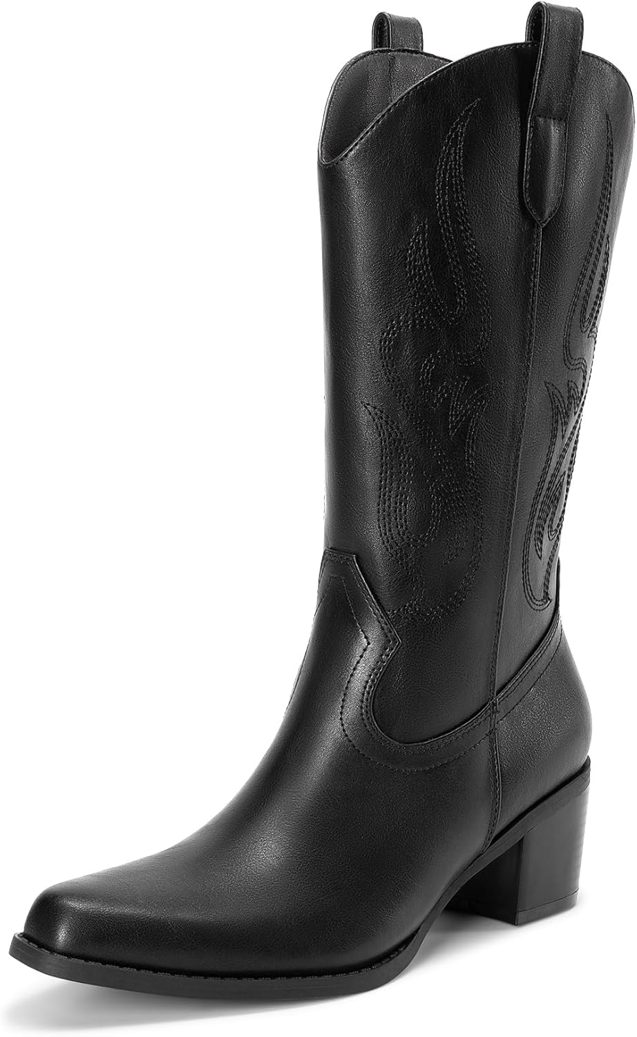 DREAM PAIRS Women's Square Toe Cowboy Boots for Every Occasion