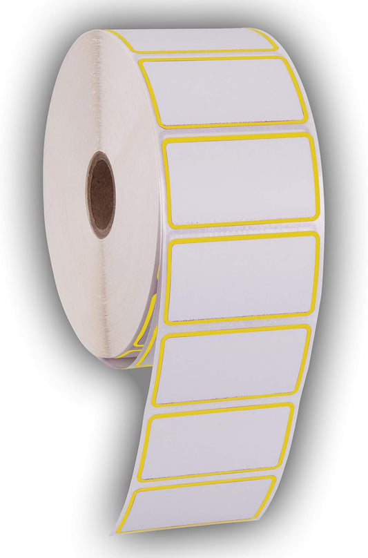 2.25in X 1.25in Direct Thermal Perforated Stickers Labels for Barcodes