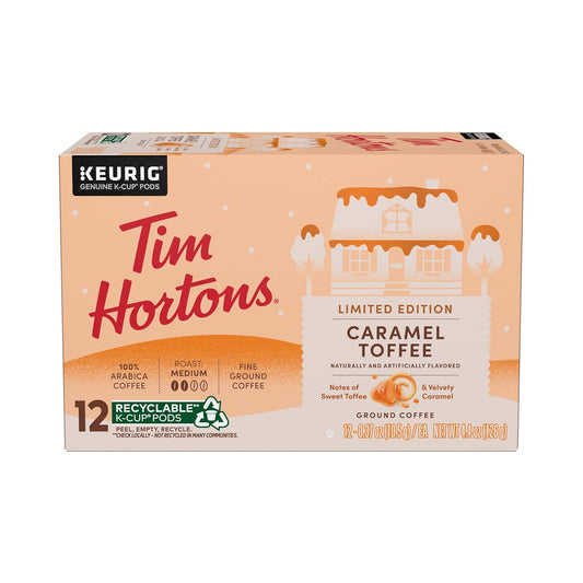 Tim Hortons Caramel Toffee KCUPs - Rich 100% Arabica