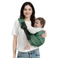 Baby Sling Carrier Toddler Sling with Double Safety Buckle - Dark