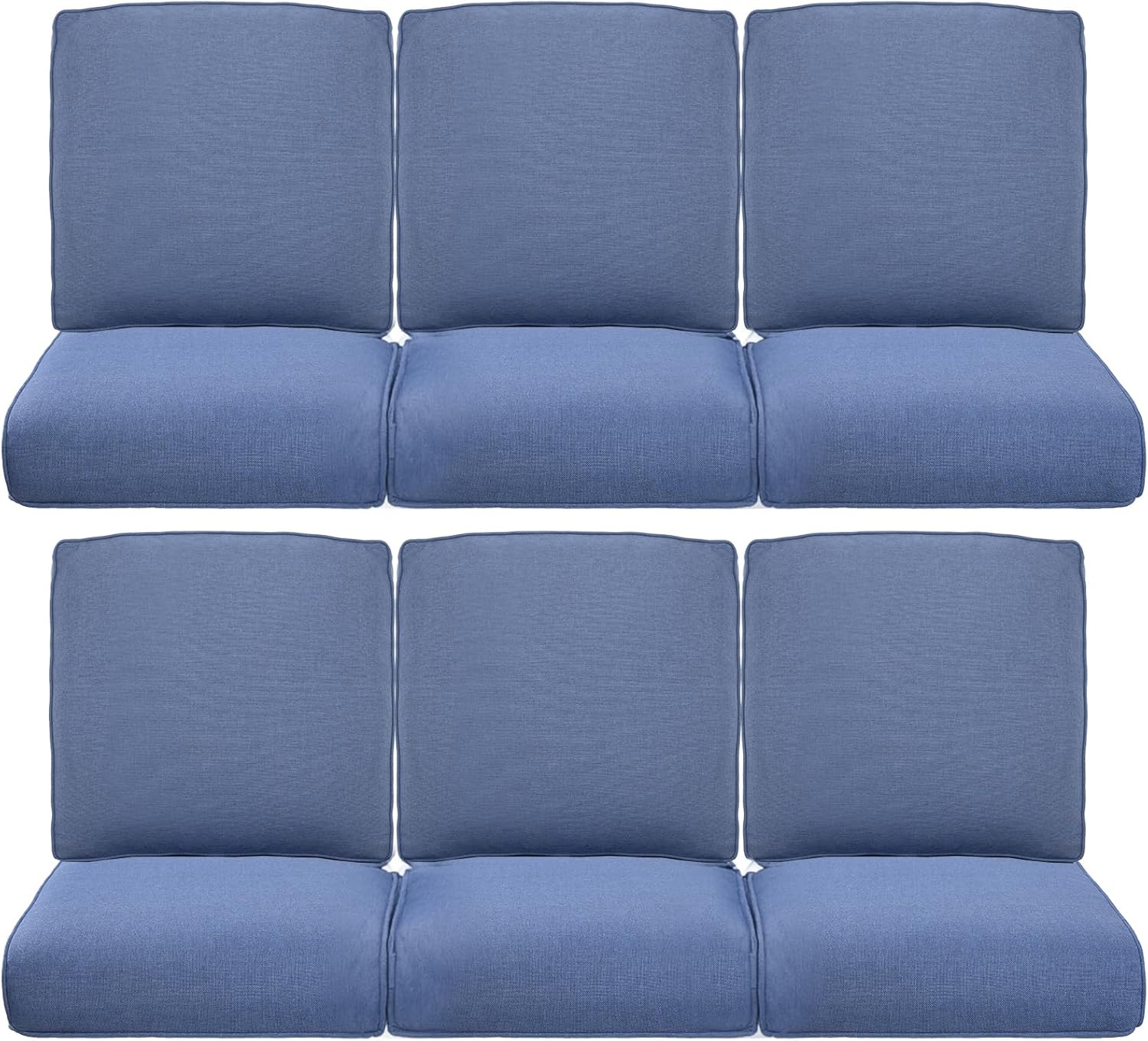 Pop Outdoor Furniture Cushions Set of 6 for Comfortable Seating