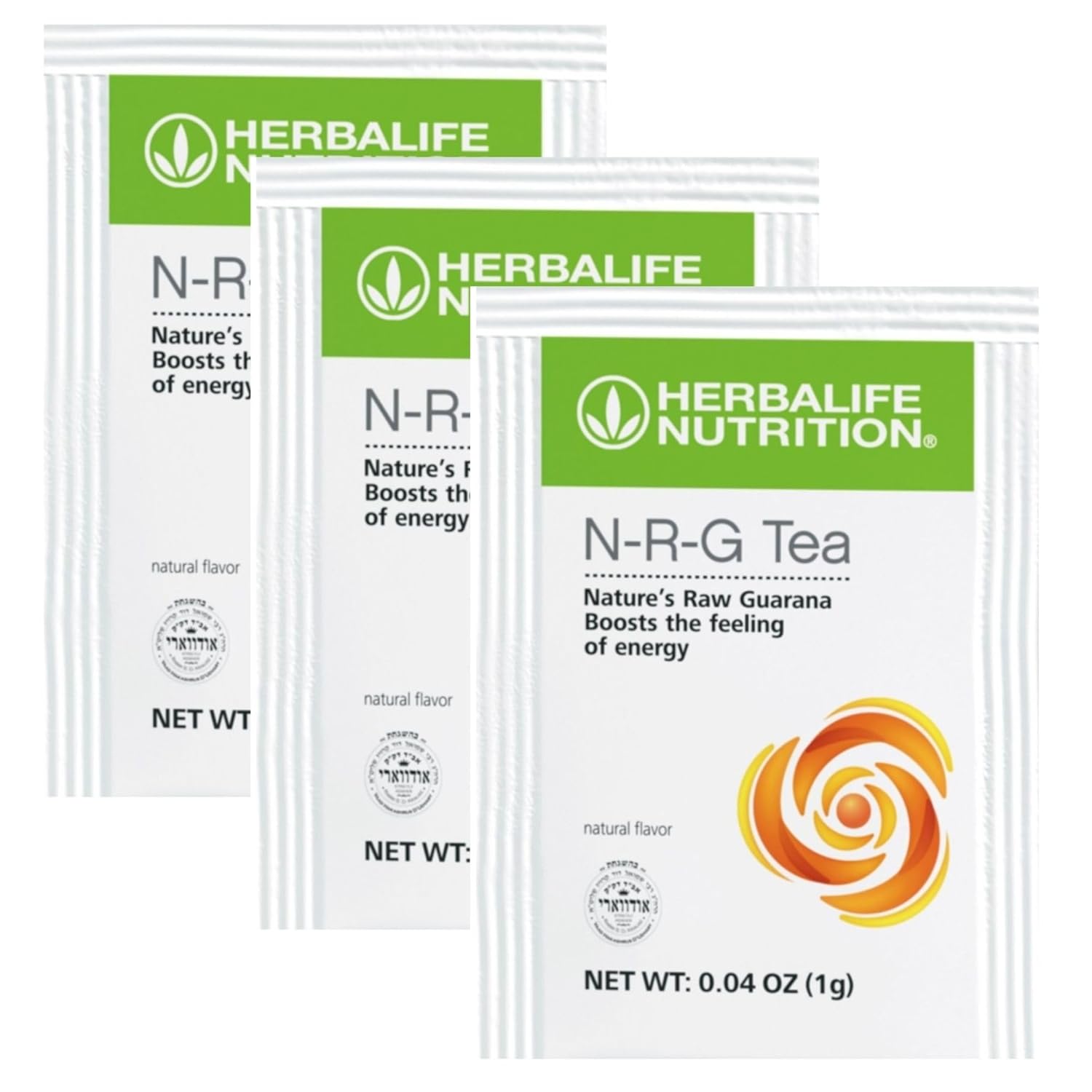 HERBALIFE N-R-G Nature's Raw Guarana Tea for Instant Energy Boost