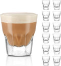 Libbey Gibraltar DuraTuff Cortado Glasses Set of 12 - Durable 4.5 oz