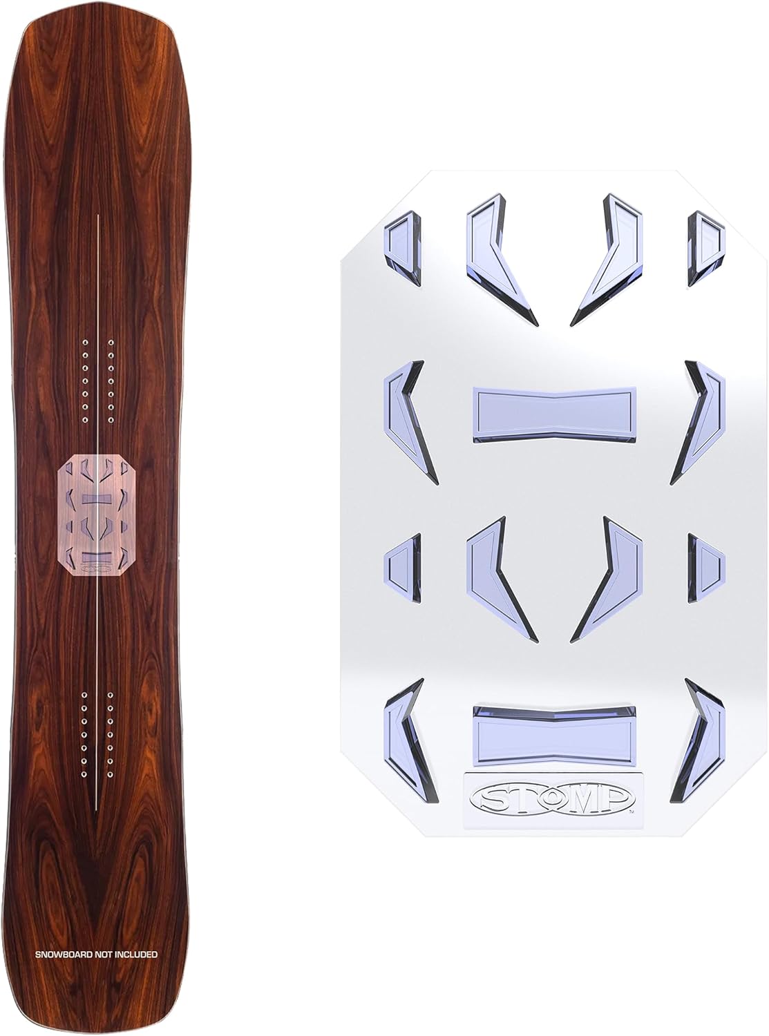 Enhanced Grip + Style - Stompgrip Snowboard Pad
