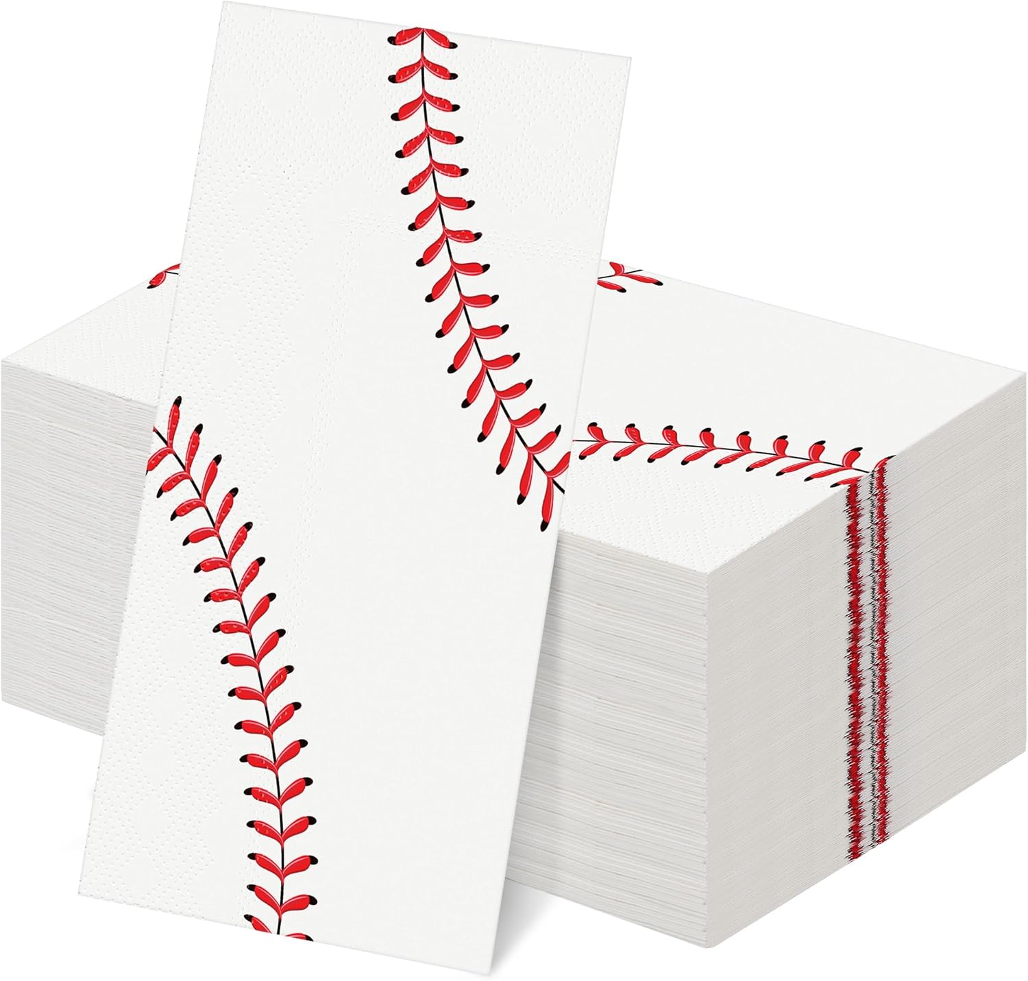 Baseball Party Napkins - 100 Pack of Fun & Convenient Disposable Napkins