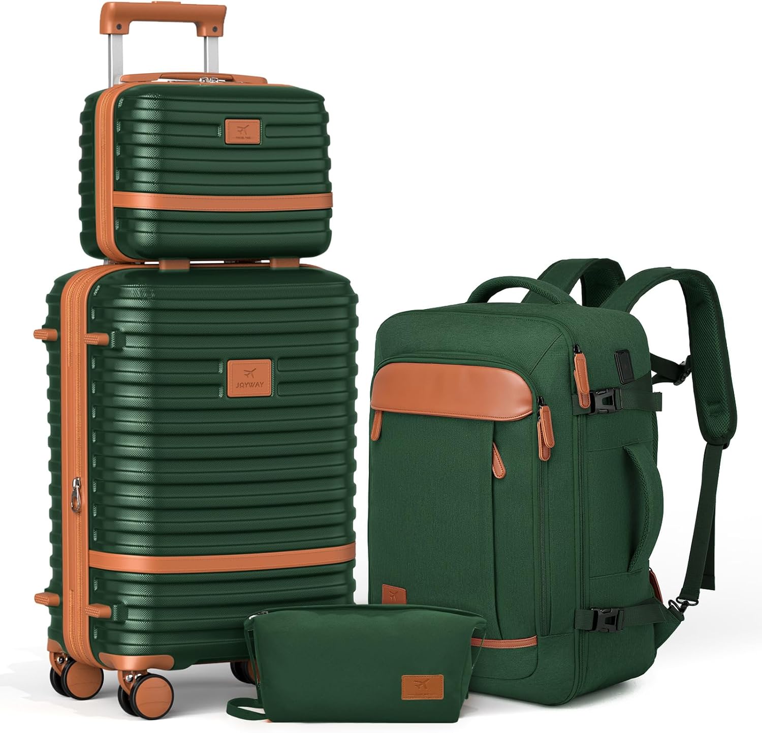 Joyway Expandable Carry on Luggage Sets with Spinner Wheels