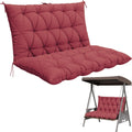 Porch Swing Cushion with Backrest 47x40 in - Thick 5 in Outdoor