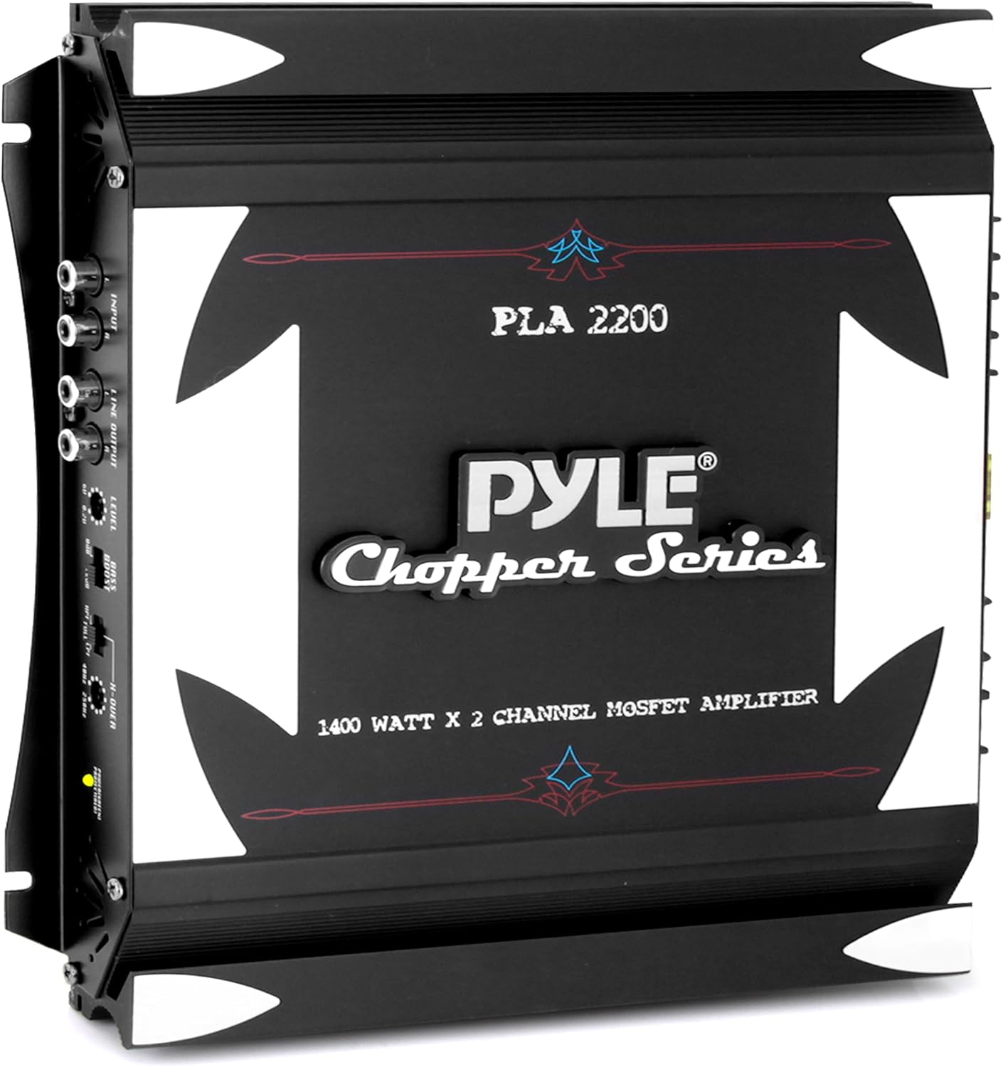 Pyle 1400W Dual Channel Car Stereo Amplifier for Powerful Sound