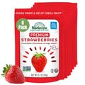 NATIERRA Premium Freeze-Dried Strawberries - Non-GMO Vegan Snack