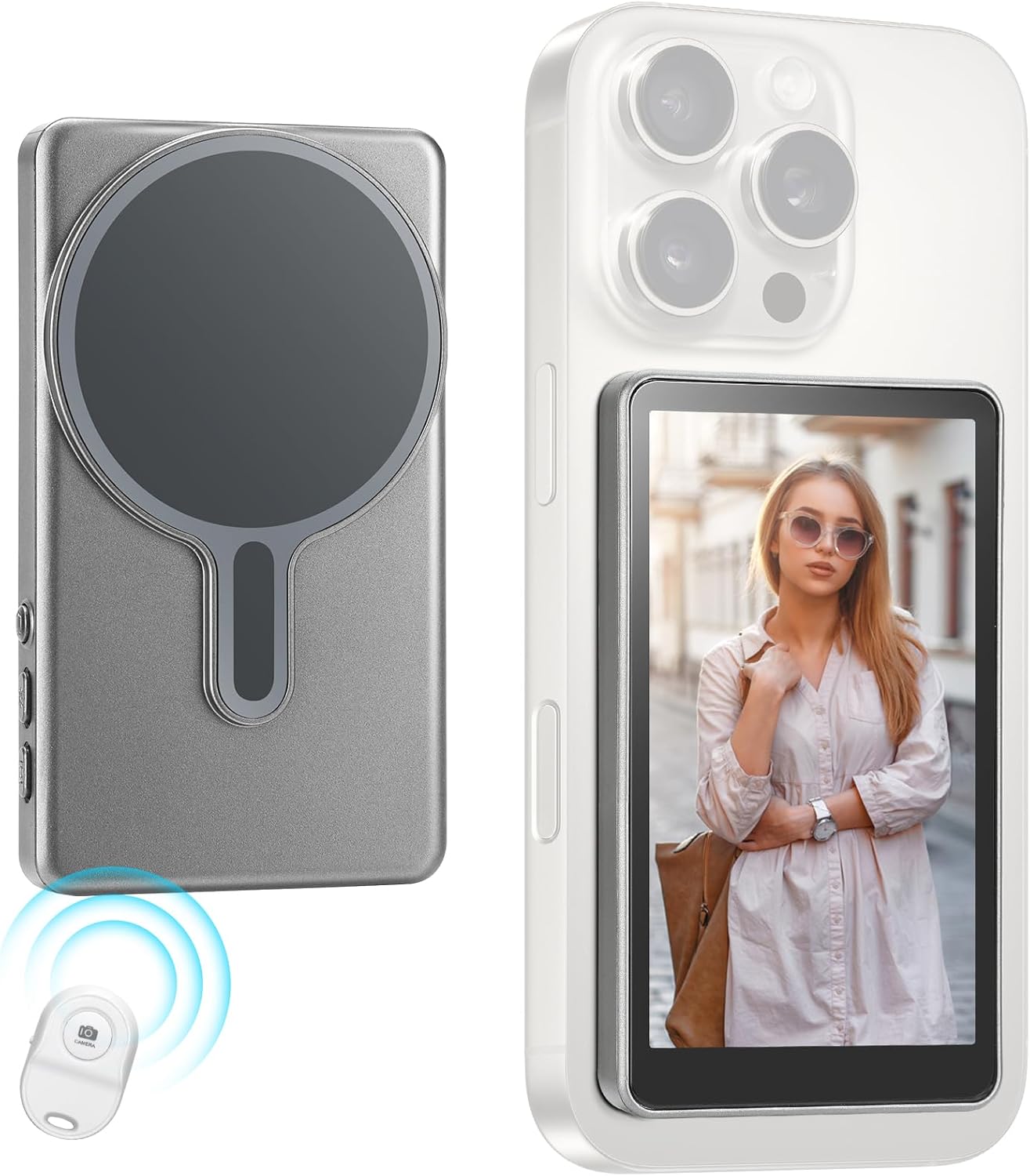 Magnetic Phone Vlog Selfie Monitor Screen for Creators