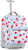 Sundance 20 Inch Rolling Backpack for Kids and Adults - Spacious