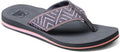 Womens Spring Woven Beach Flip Flop - Soft Cushion Footbed