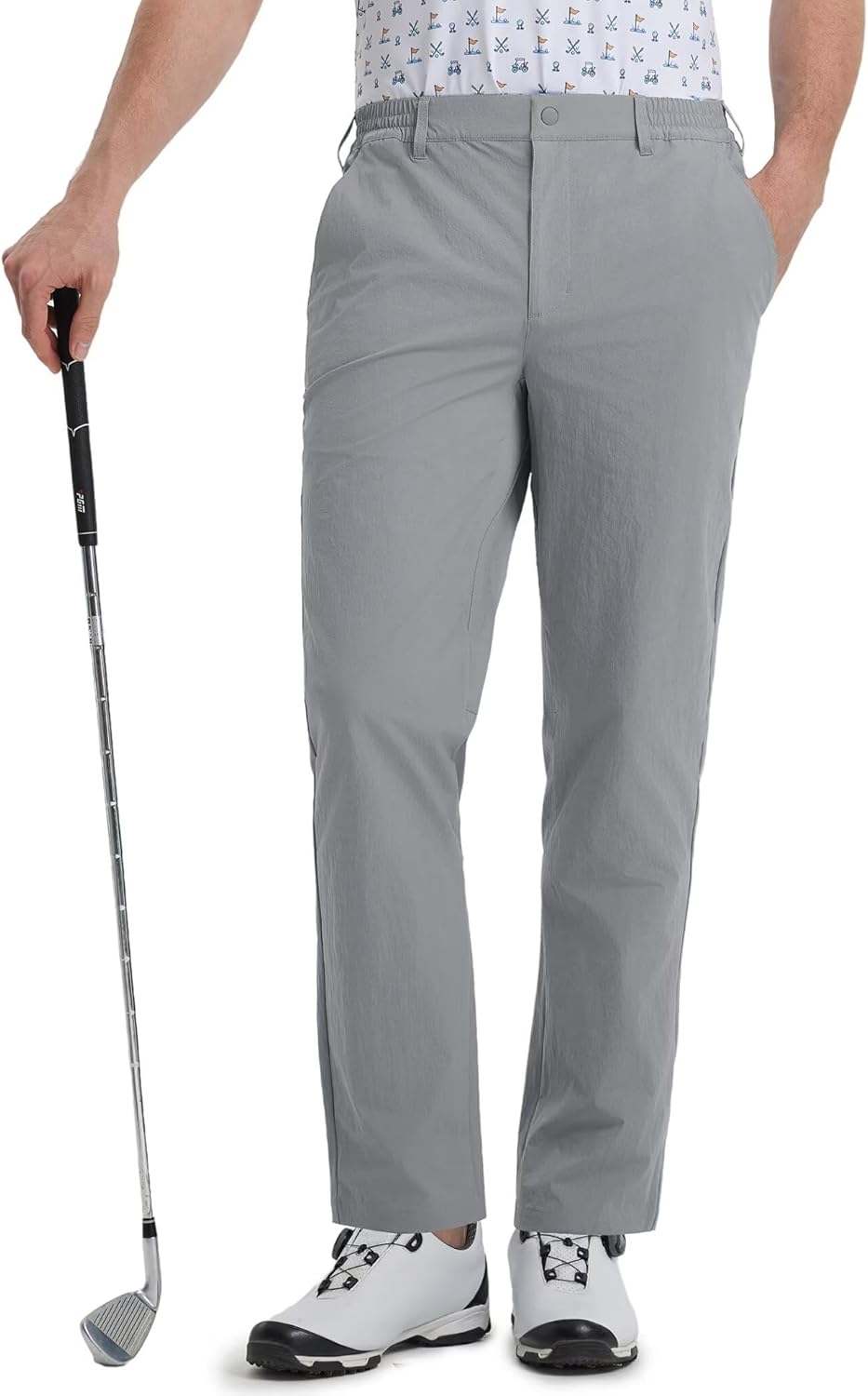 M MAELREG Mens Golf Pants - Lightweight Water-Resistant Comfort