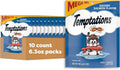 Temptations Classic Crunchy and Soft Cat Treats - Savory Salmon 6.3 oz