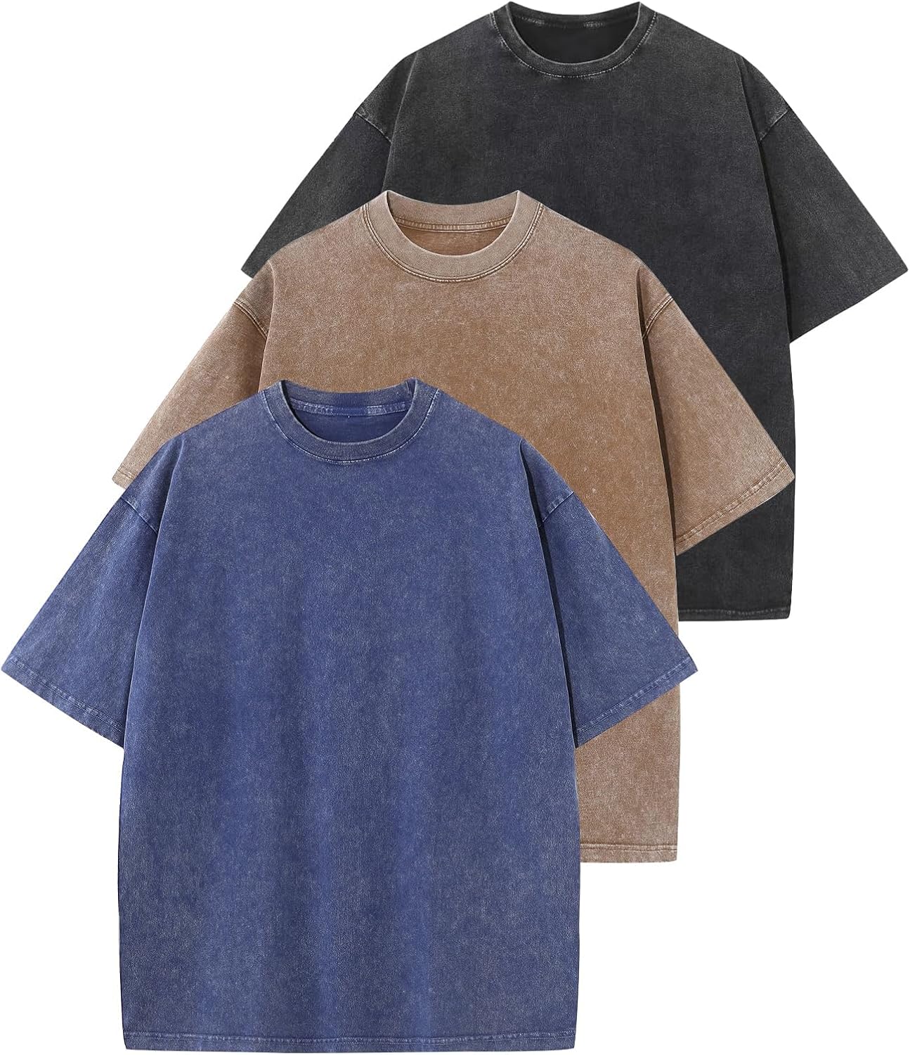 Oversized Vintage Tee for Men - Casual Streetwear Style