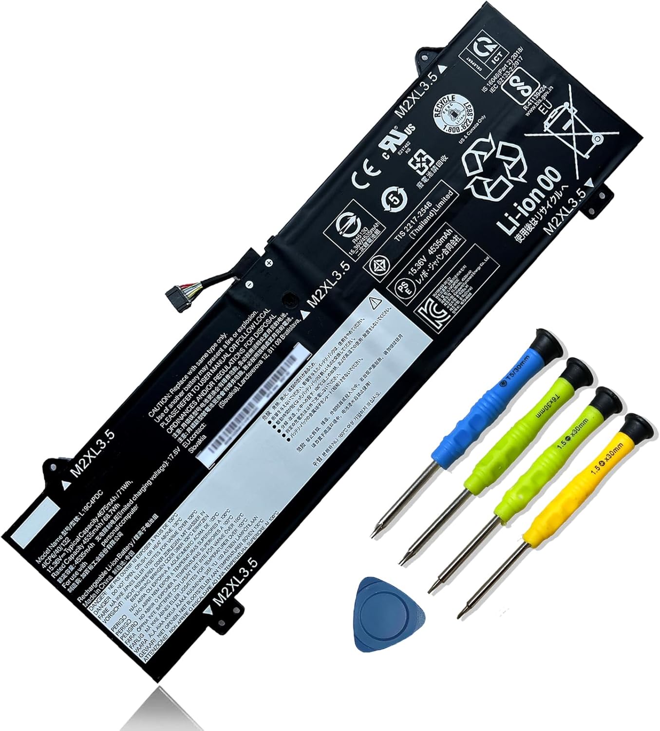 L19C4PDC Battery Replacement for Lenovo Ideapad Yoga Series
