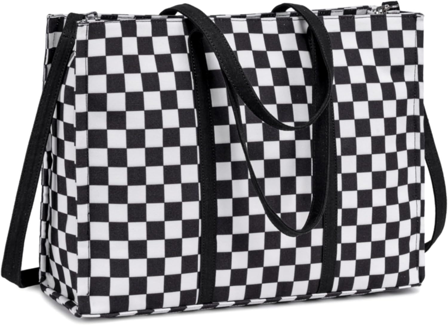 Laptop Tote Bag for Women Work 15.6 inch Canvas Shoulder Bags
