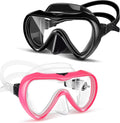 Supertrip Adult Swim Goggles 2 Pack - Panoramic Tempered Glass View