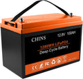 CHINS LiFePO4 12V 100AH Lithium Battery - Long-Life Power