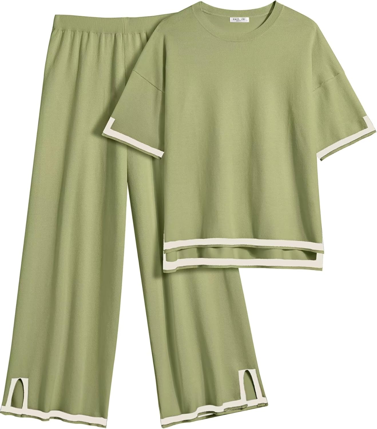 Ekouaer Lounge Set for Women: Stylish Travel Outfits 2 Piece
