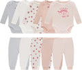 Baby Newborn Layette 10-Piece Cotton Bodysuit Set - Unisex