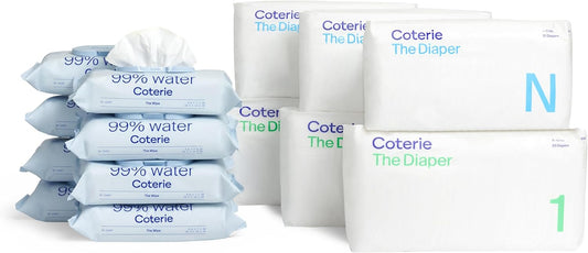 Coterie Baby Kit: Plant-Based, Gentle & Hypoallergenic