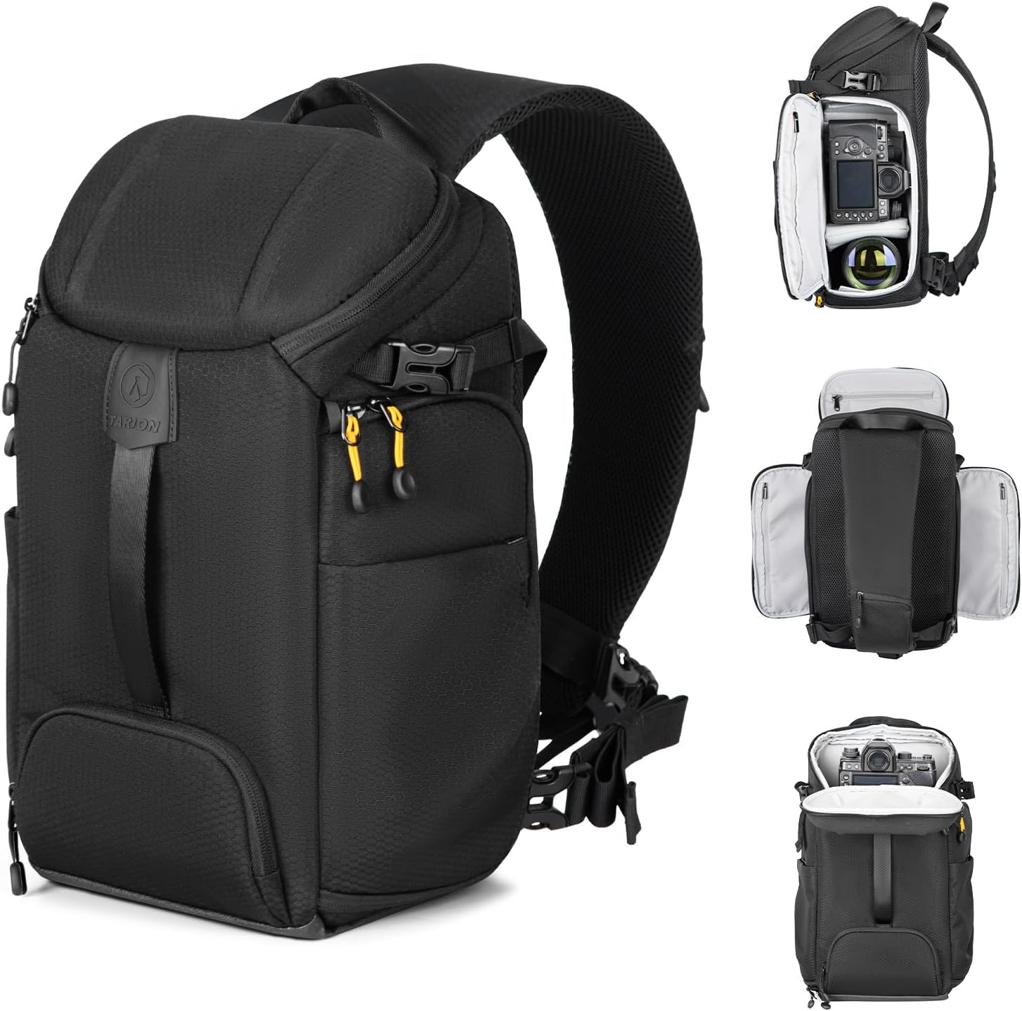TARION Large Camera Sling Bag - Waterproof & Versatile