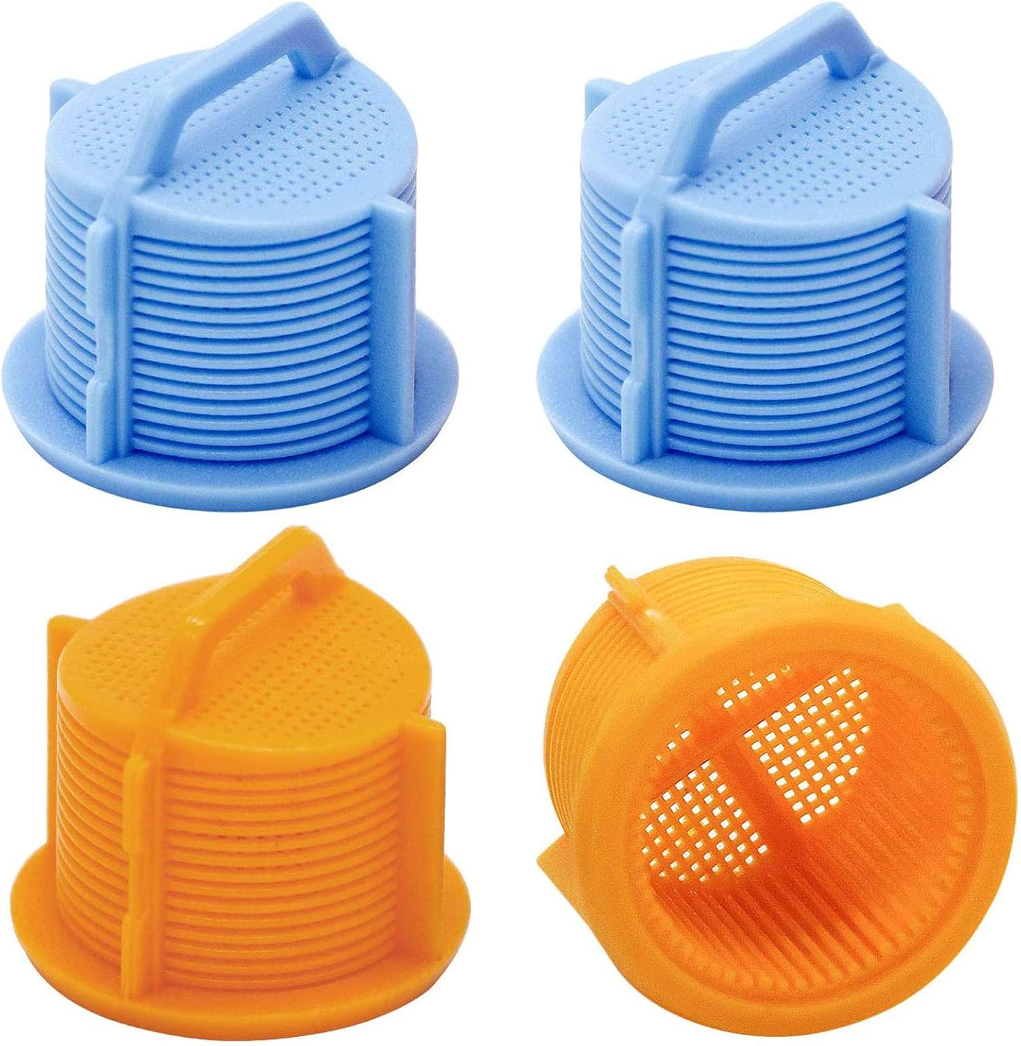 4 Pack Washer Water Inlet Valve Filter Set - Cleaner Laundry!
