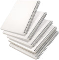 Graph Notebook 5 Pack A5 Spiral Graph Paper Notebooks - Durable Grid