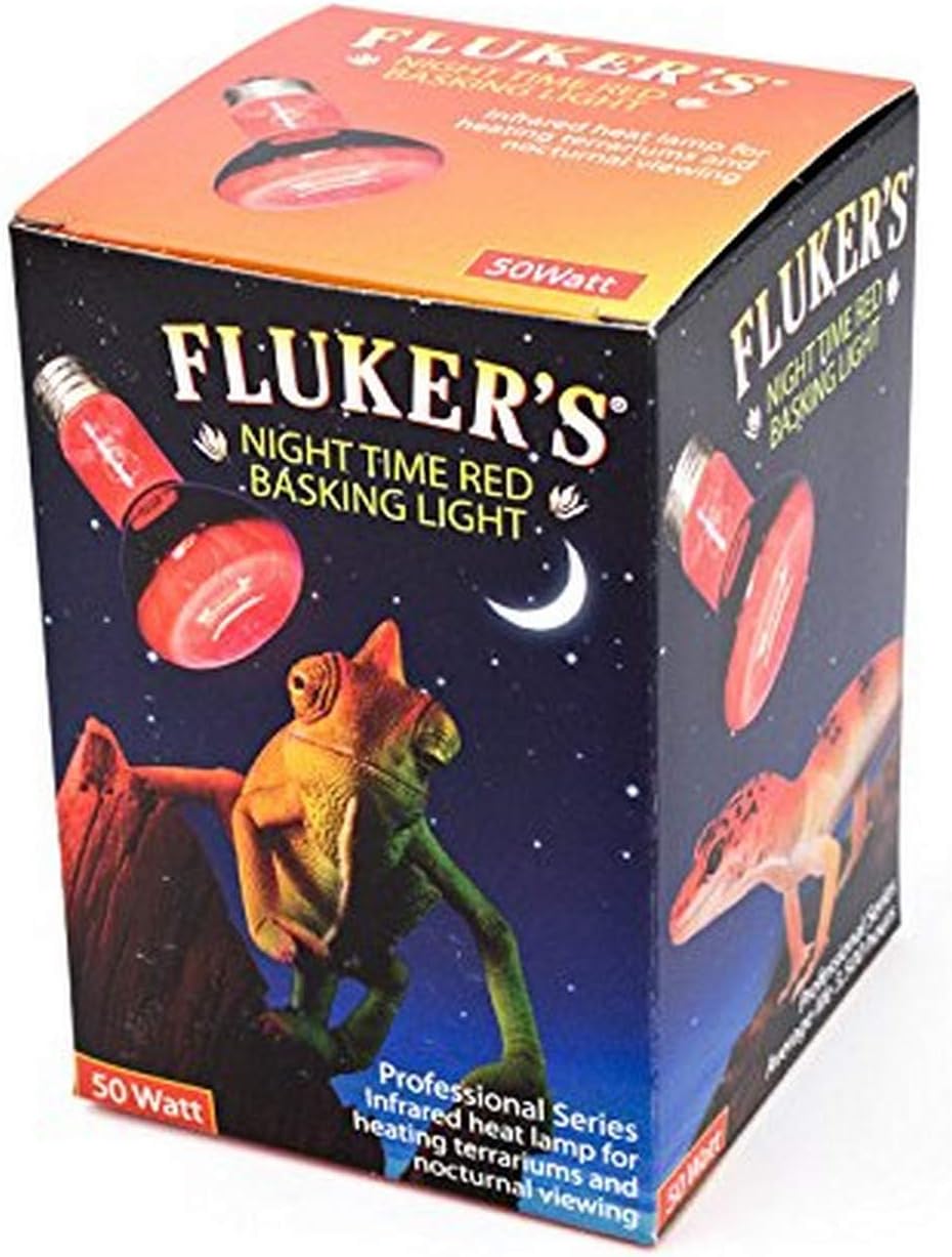 Fluker's 50W Infrared Heat Lamp - Night Basking Spotlight