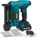 ALLOYPOWER 2 in 1 Cordless Brad Nailer and Stapler - Portable 18GA