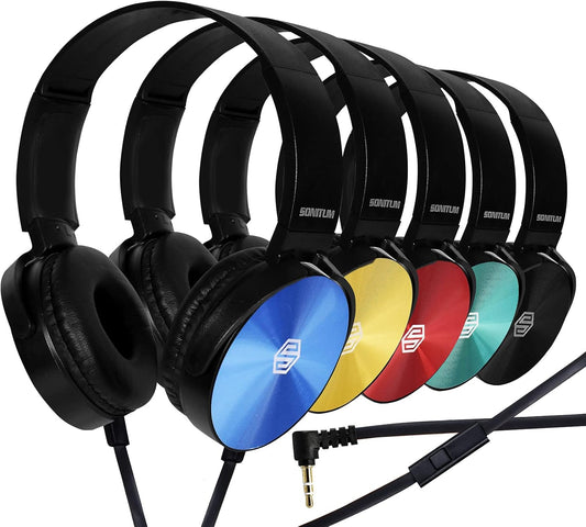 Premium Classroom Headphone with Microphone for Kids & Teachers
