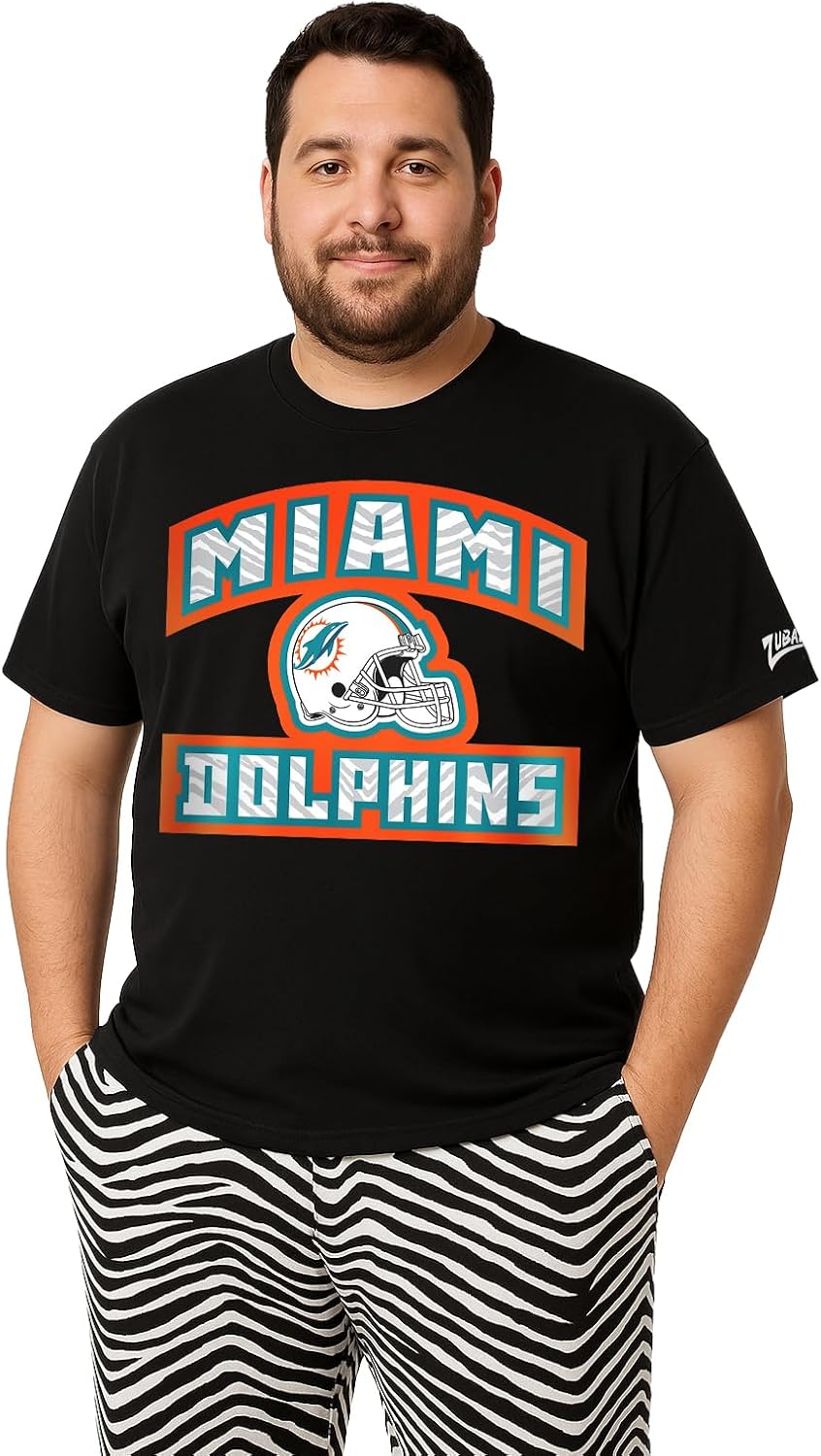 Zubaz NFL Teams Men's Short Sleeve Graphic T-Shirt