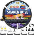 Soaker Hose 100 FT for Garden Beds - Even Watering and Durable