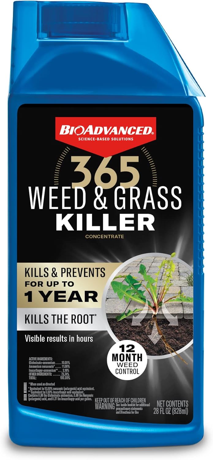 BioAdvanced 365 Weed Killer Spray & Grass Killer Concentrate