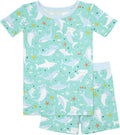 Viscose from Bamboo Toddler Pajamas Set - Short Sleeve & Shorts