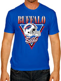 Team Fan Apparel NFL Retro Triangle Unisex T-Shirt - Comfortable Game