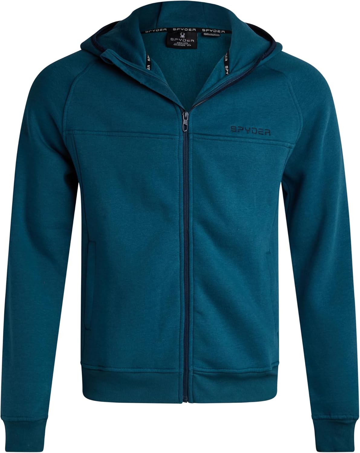 Spyder Mens Zip Up Hoodie - Super Soft Performance Fleece
