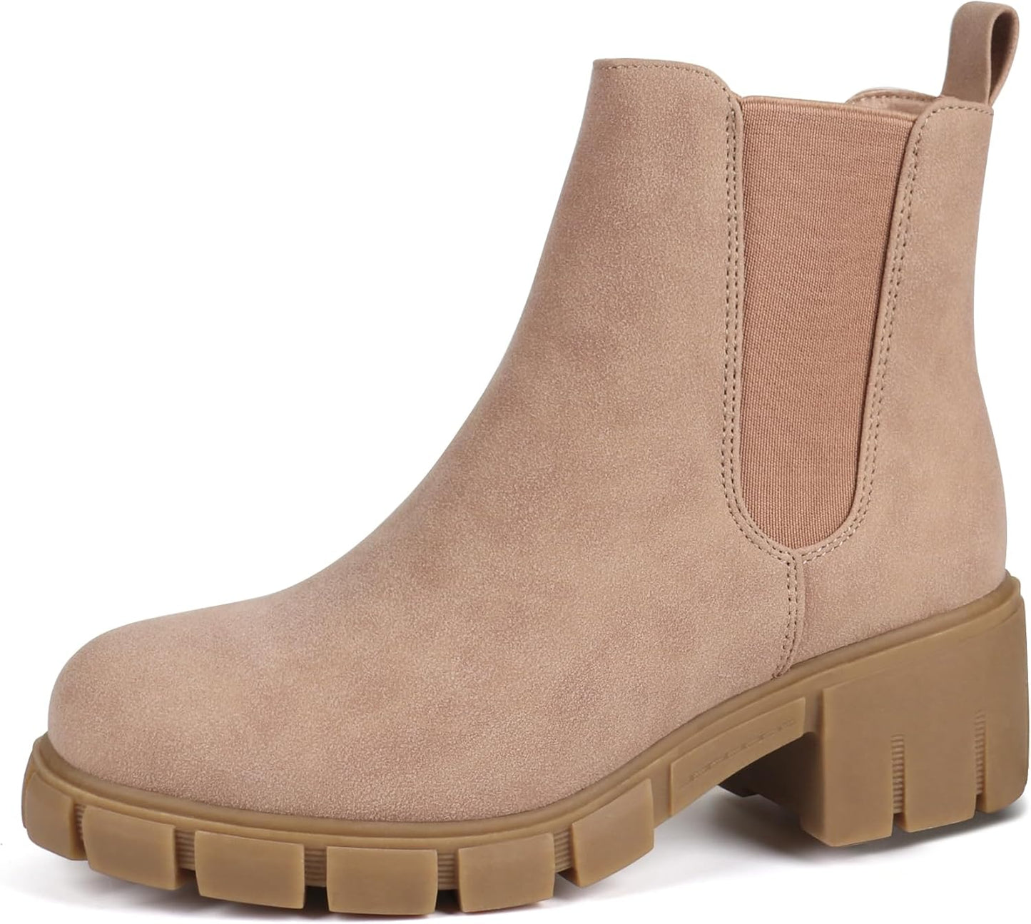 Stylish Platform Ankle Boots for Women - Comfortable Chelsea Style