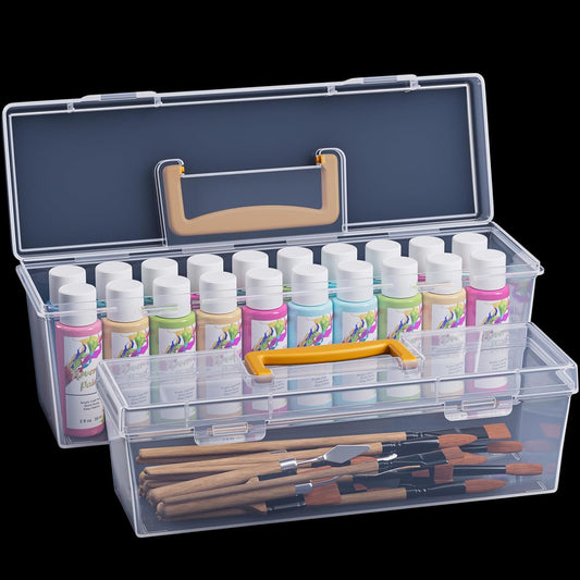 Get Organized with Udefineit Acrylic Paint Storage Boxes
