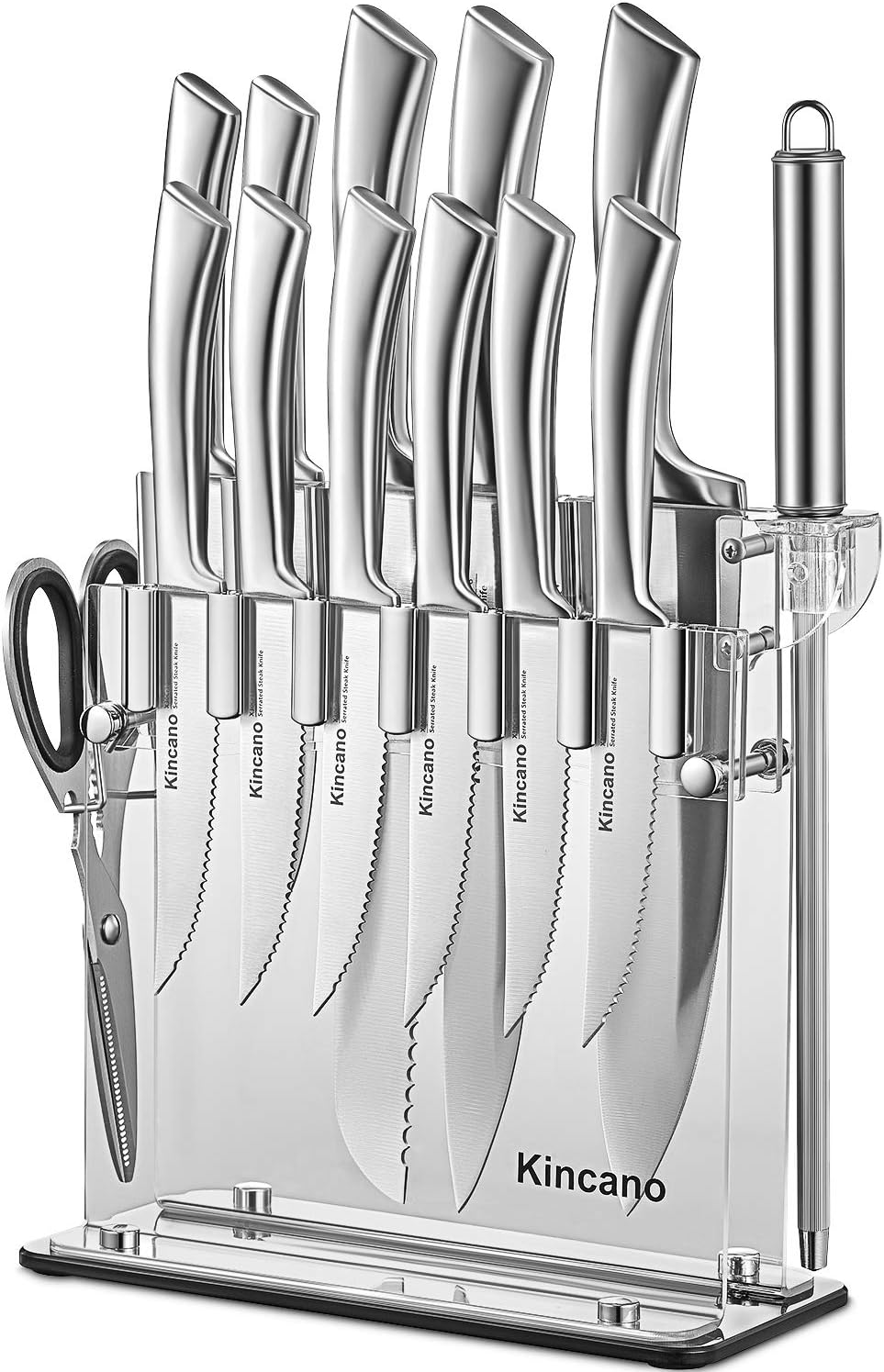 14 PCS High Carbon Stainless Steel Kitchen Knife Set Review