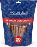 Extra Thin 6 in Bully Sticks for Small Dogs - 50 Count Pack