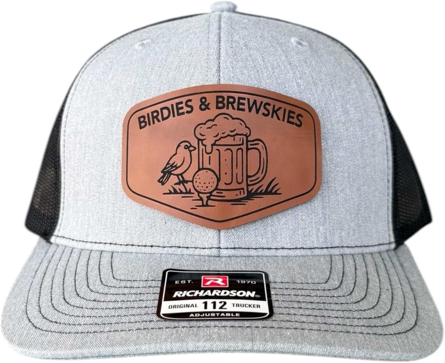 Funny Golf Hat for Men - Birdies and Brewskies Trucker Hat