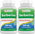 Best Naturals Berberine 500mg Capsules - Supports Blood Sugar
