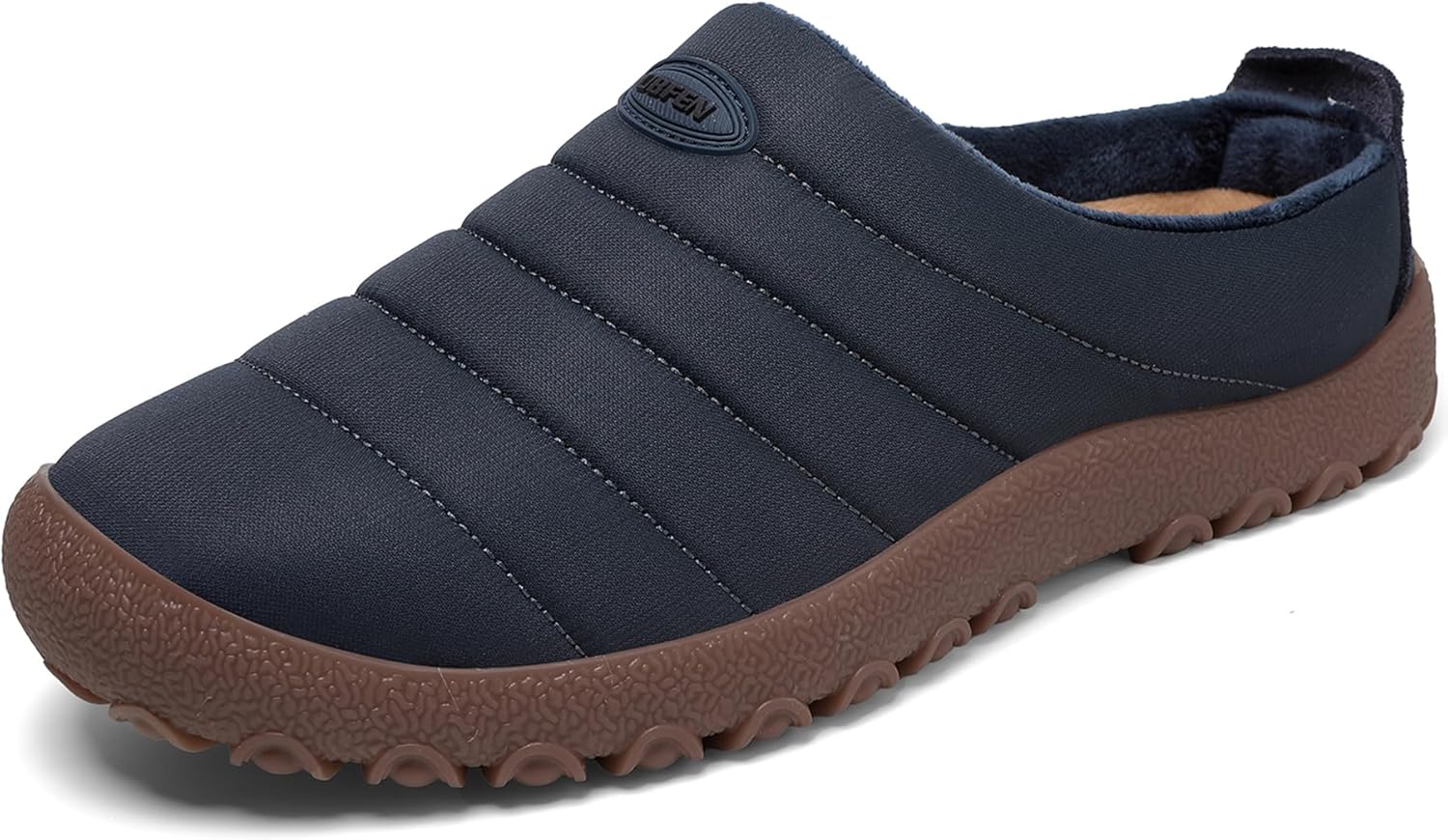 UBFEN Winter Warm Slippers for Men and Women with Plush Lining