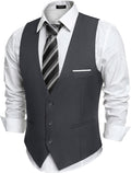 Men's Suit Vest by COOFANDY in Slim Fit for Versatile Wear